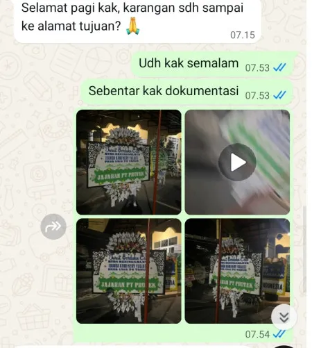 Pengiriman Papan Bunga Selamat Pringgacala Karangampel