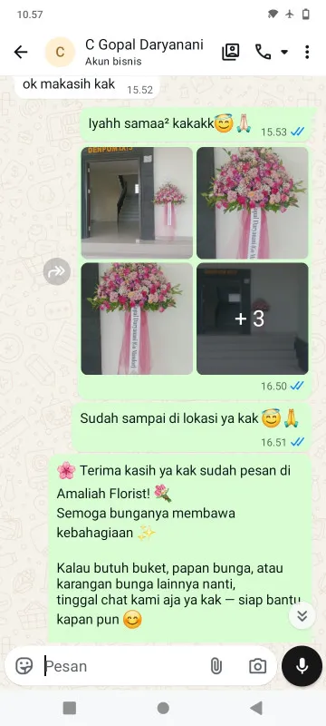 Pengiriman Karangan Bunga Pringgacala Karangampel