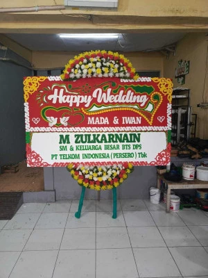Papan Bunga di Pringgacala Karangampel