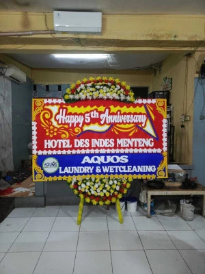 Papan Bunga di Pringgacala Karangampel