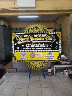 Papan Bunga di Pringgacala Karangampel