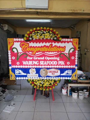 Papan Bunga di Pringgacala Karangampel