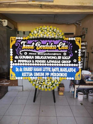 Papan Bunga di Pringgacala Karangampel
